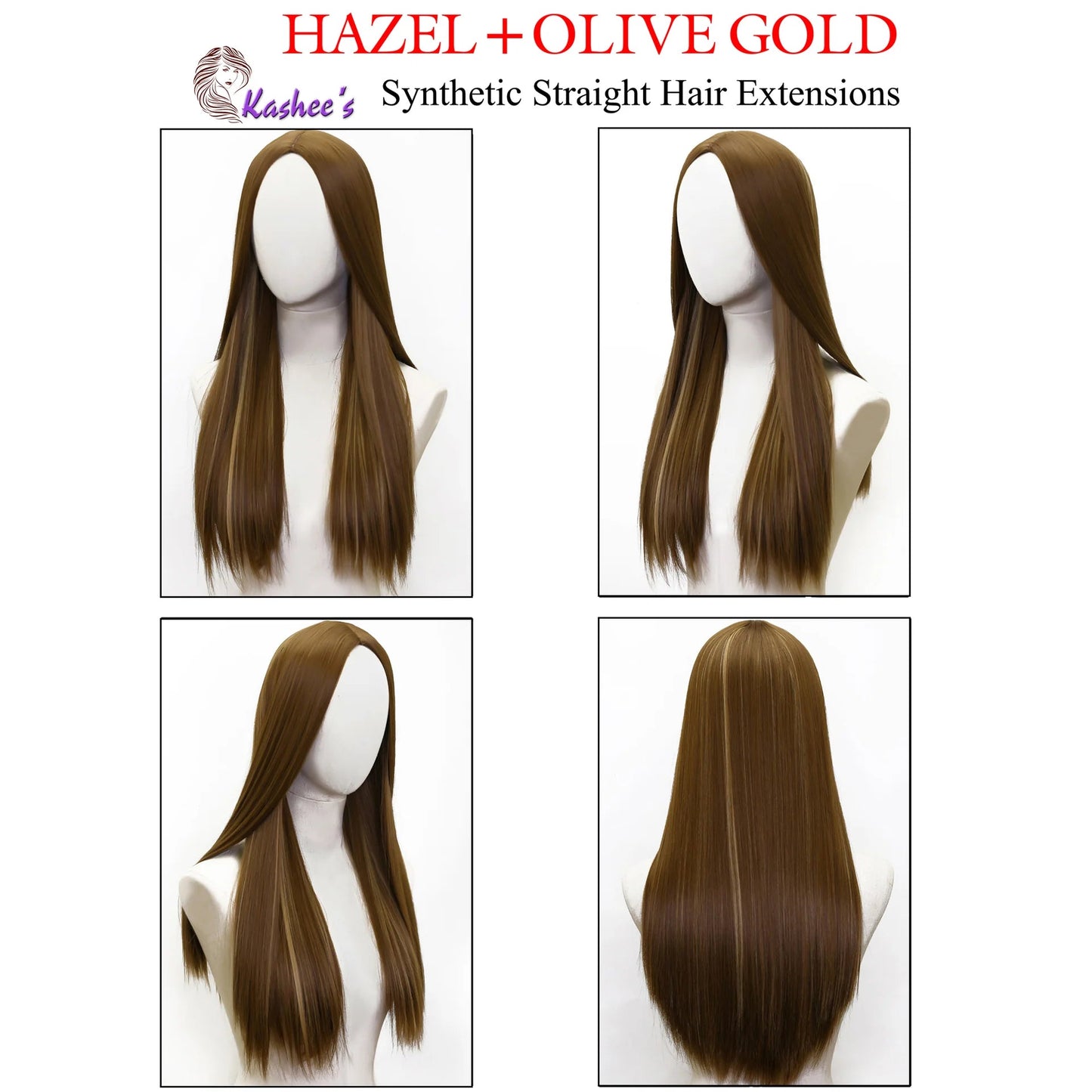 Kashee’s Synthetic Straight Hair Extensions 24 to 26 inch